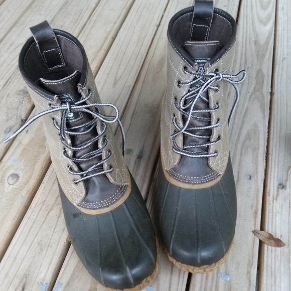Men\'s Bass Mallard Duck Waterproof Boots Size 13